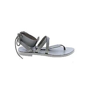 Free People Women's Gray Strappy Sandals